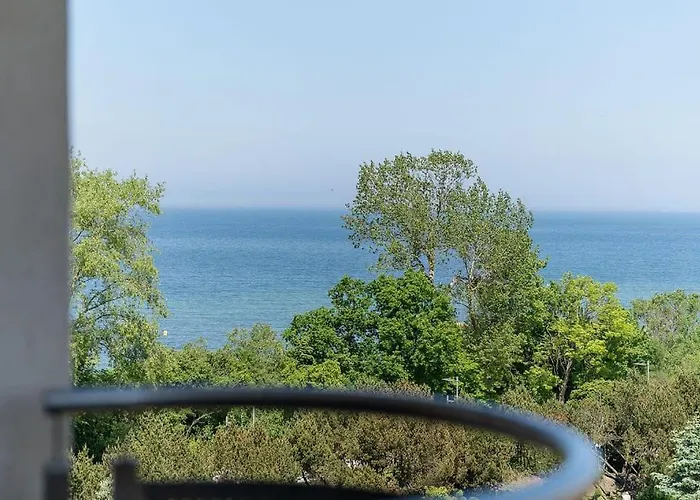 Ania Z Widokiem Na Morze W Arka Appartamento Kołobrzeg